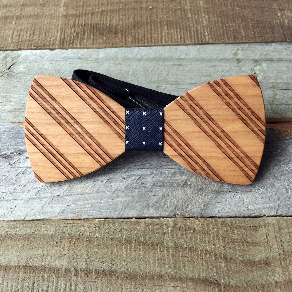 Men’s Wooden Bow Tie